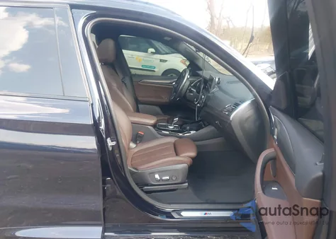 2022 BMW X3 Sdrive30I z USA, uszkodzony, nr VIN 5UX43DP05N9N32299